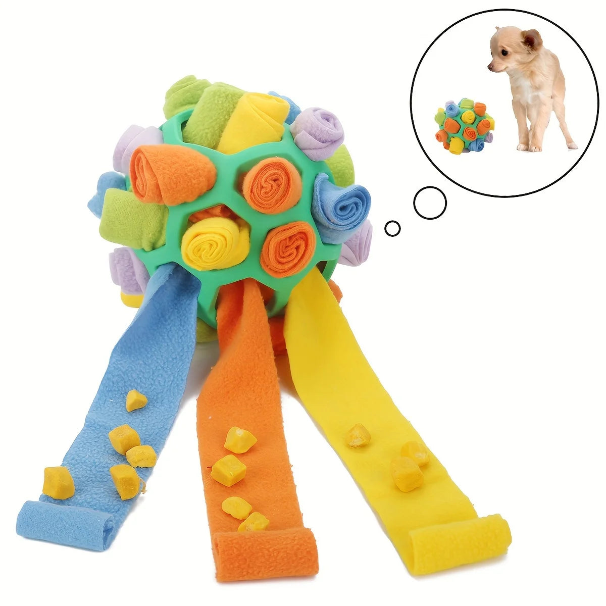 Sniffing Ball for Hiding Treats Dog Toy