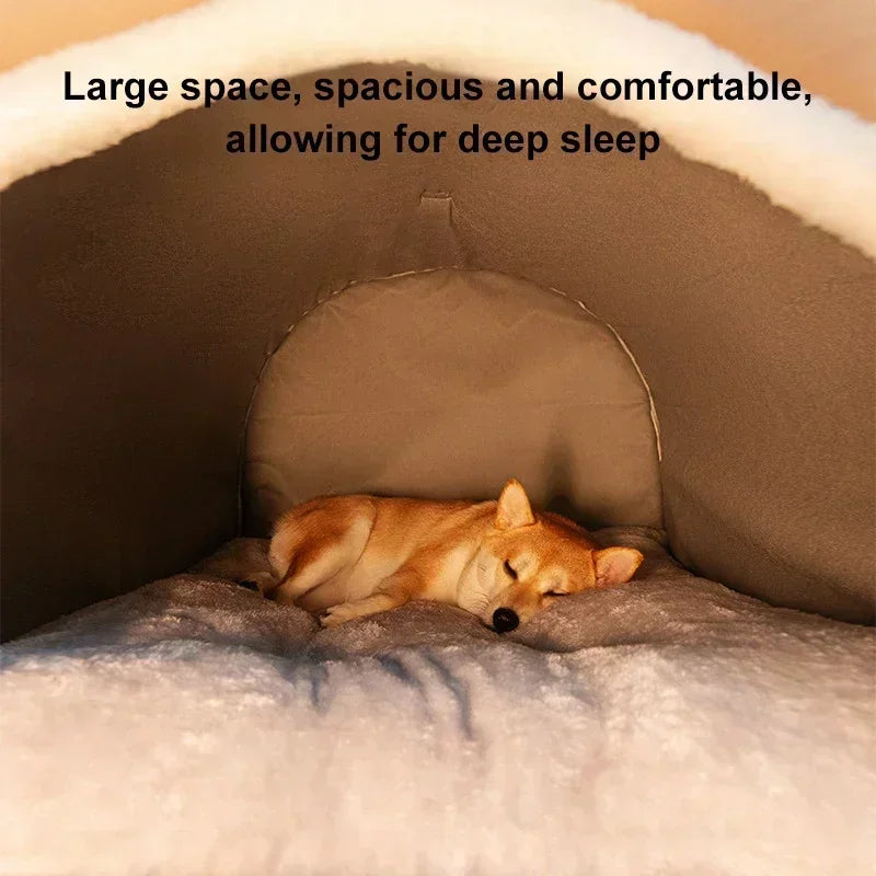 Winter Warm Dog Removable Pet Dog Bed
