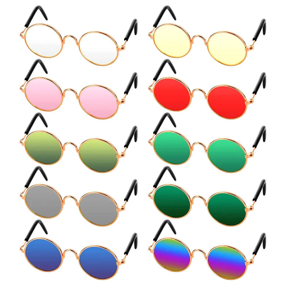Round Metal Cat Classic Retro Sunglasses