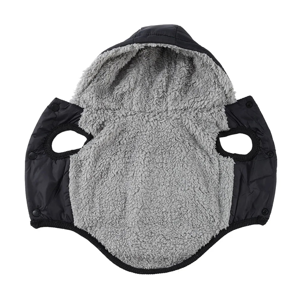 Warm Fleece Dog Coat Hoodie