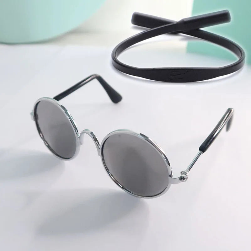 Round Metal Cat Classic Retro Sunglasses
