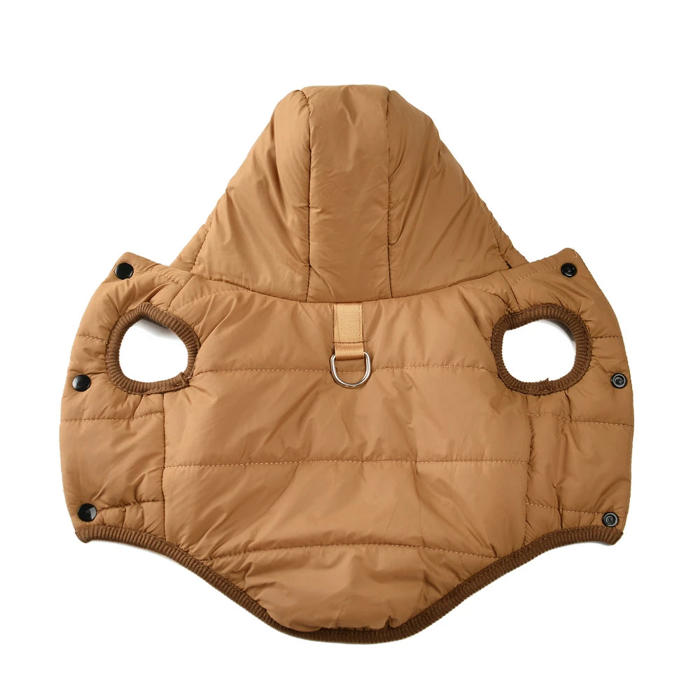 Warm Fleece Dog Coat Hoodie