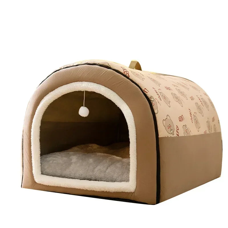 Winter Warm Dog Removable Pet Dog Bed