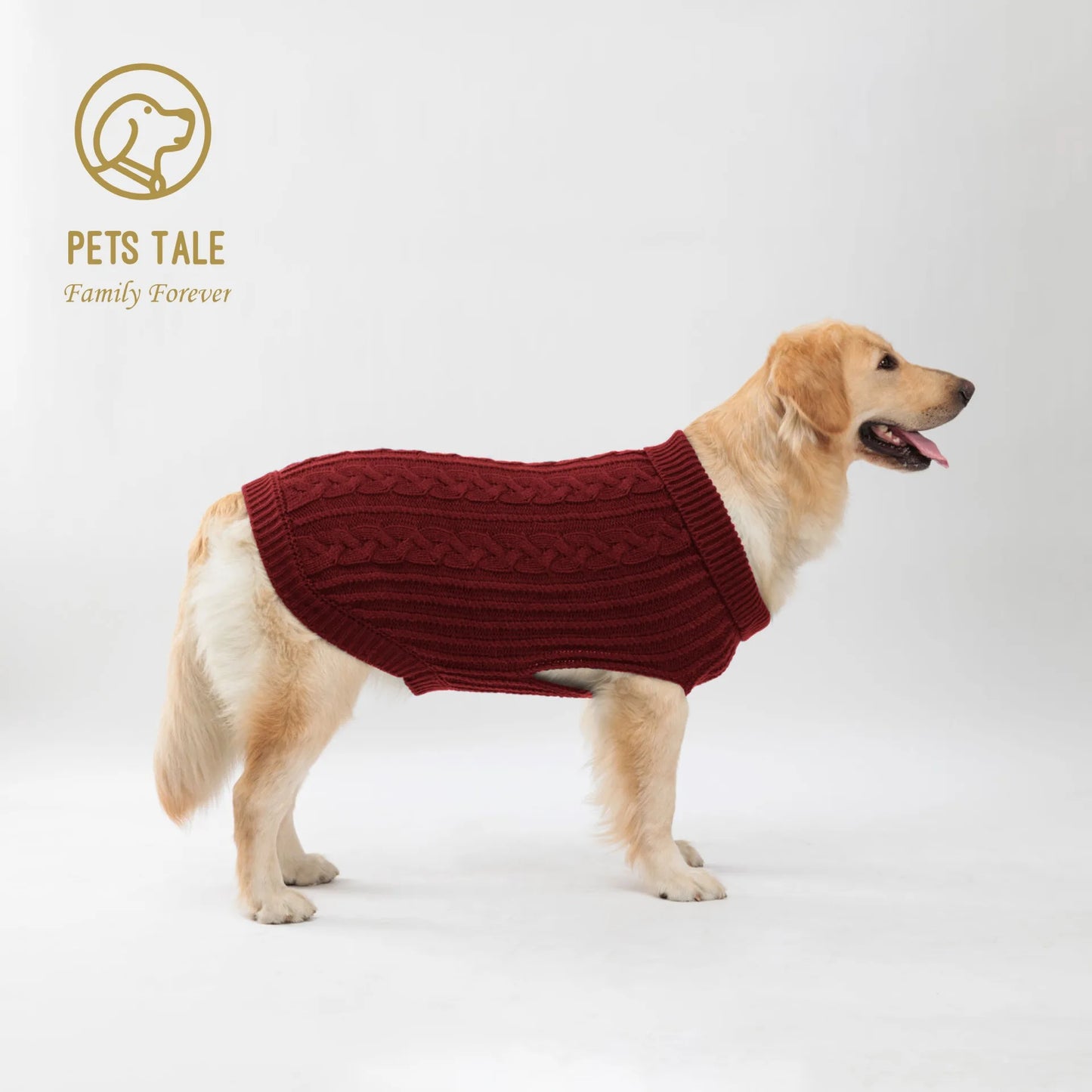 Cozy Knitted Pet Sweater