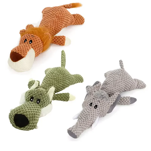 Large Bite-Resistant Sound Dog Toy