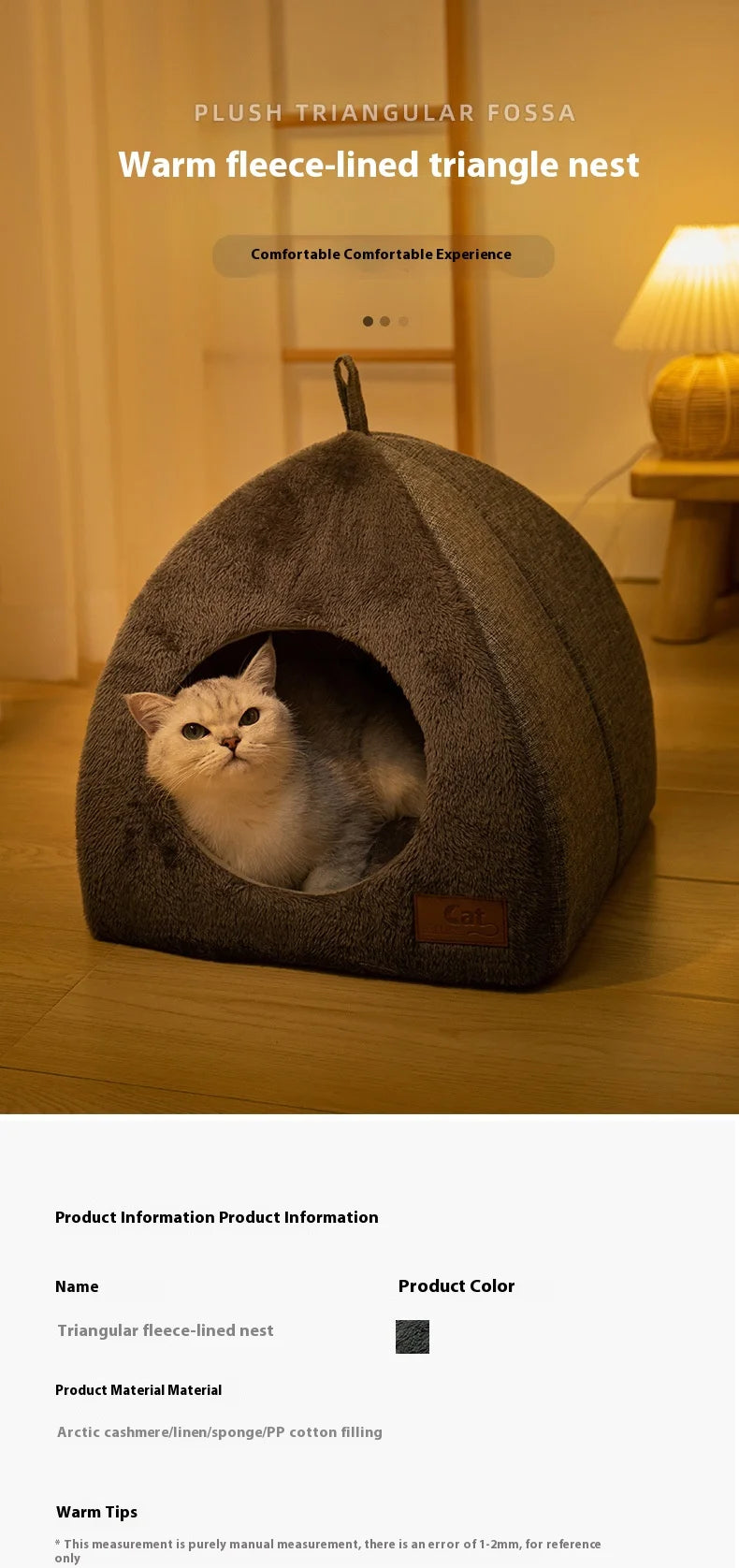 New Triangle Cat Nest