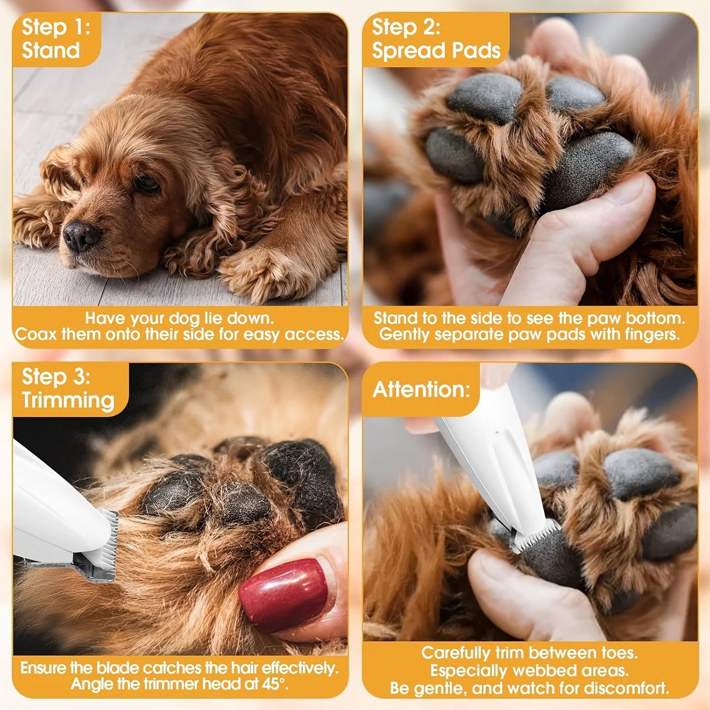 New Dog Paw Trimmer