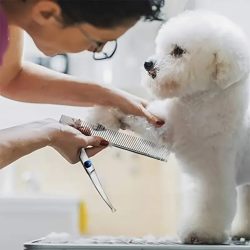 Ambidextrous Stainless Steel Dog Grooming Shears
