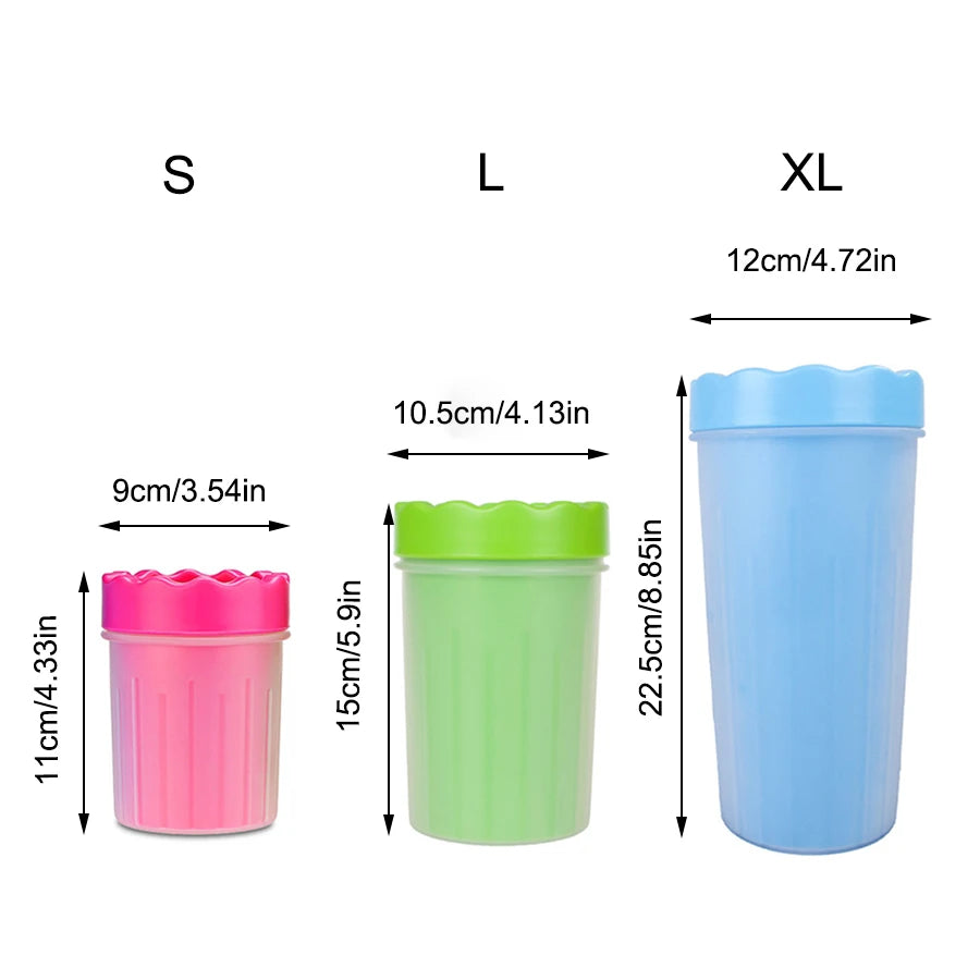 Pet Plastic Foot Wash Cup