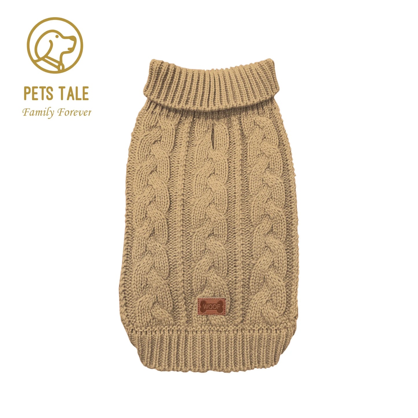 Cozy Knitted Pet Sweater