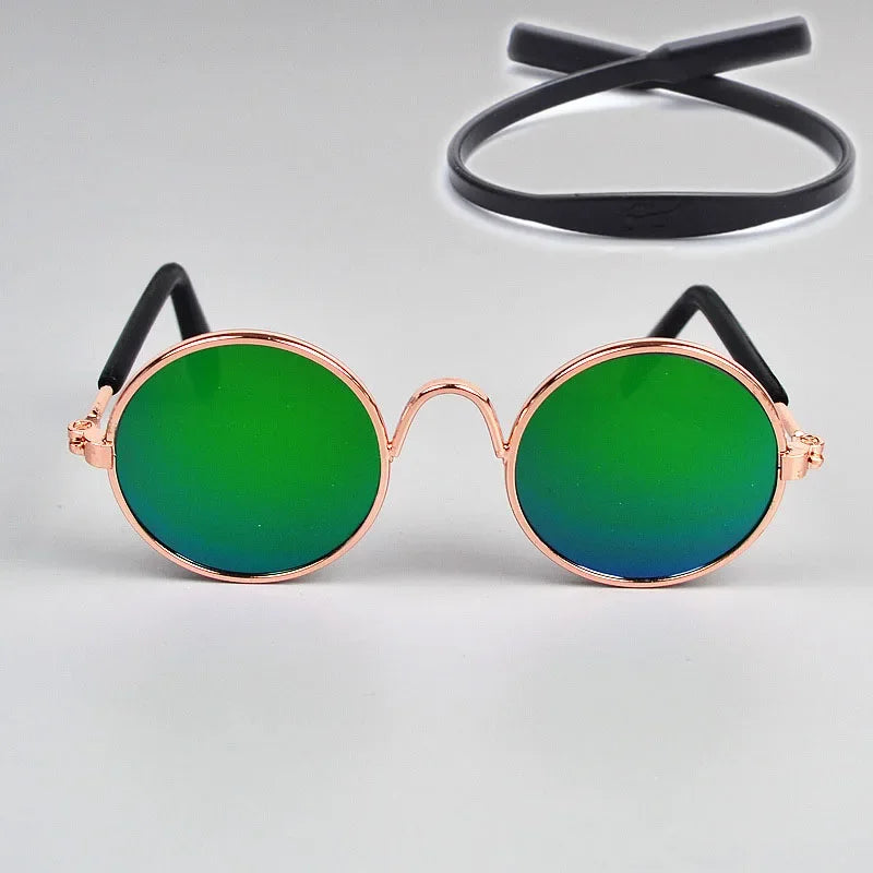 Round Metal Cat Classic Retro Sunglasses