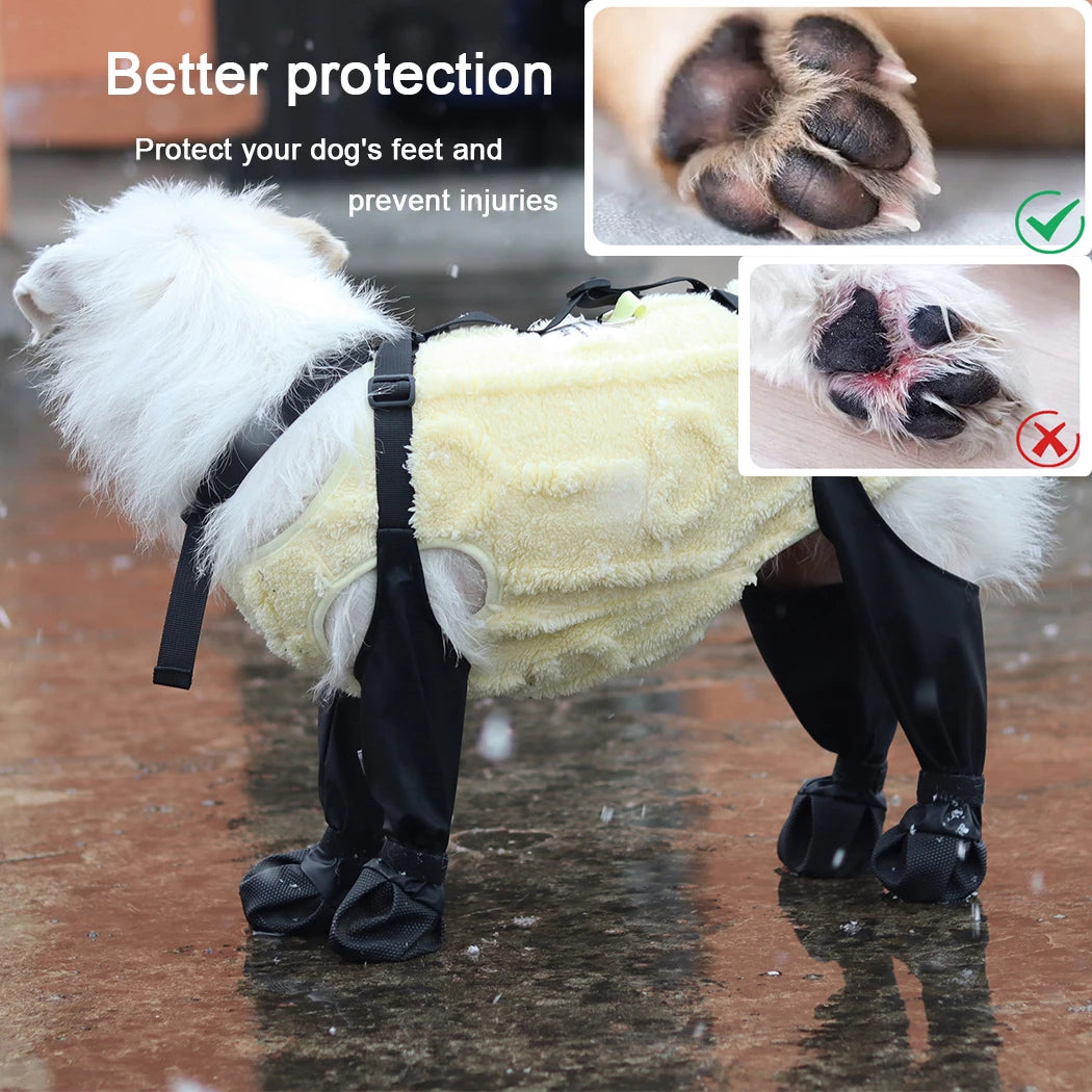 Rain Waterproof Dog Boots