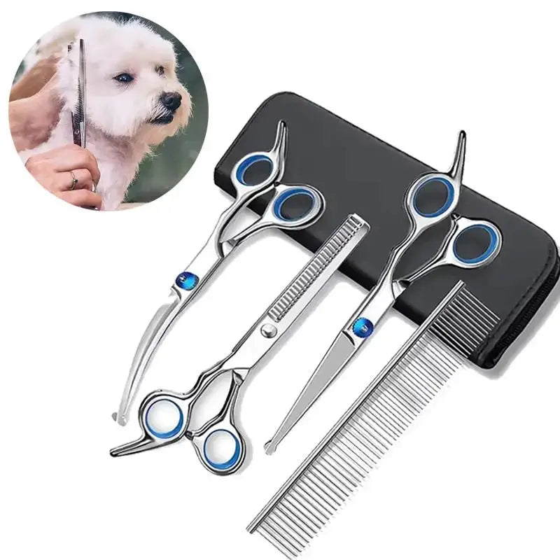Ambidextrous Stainless Steel Dog Grooming Shears