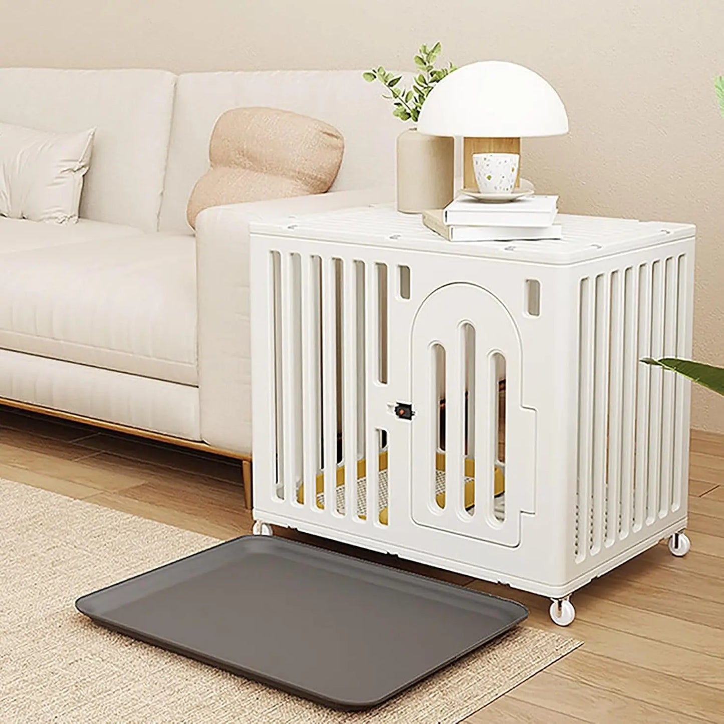 Cat Wheel and Door Lock Cage