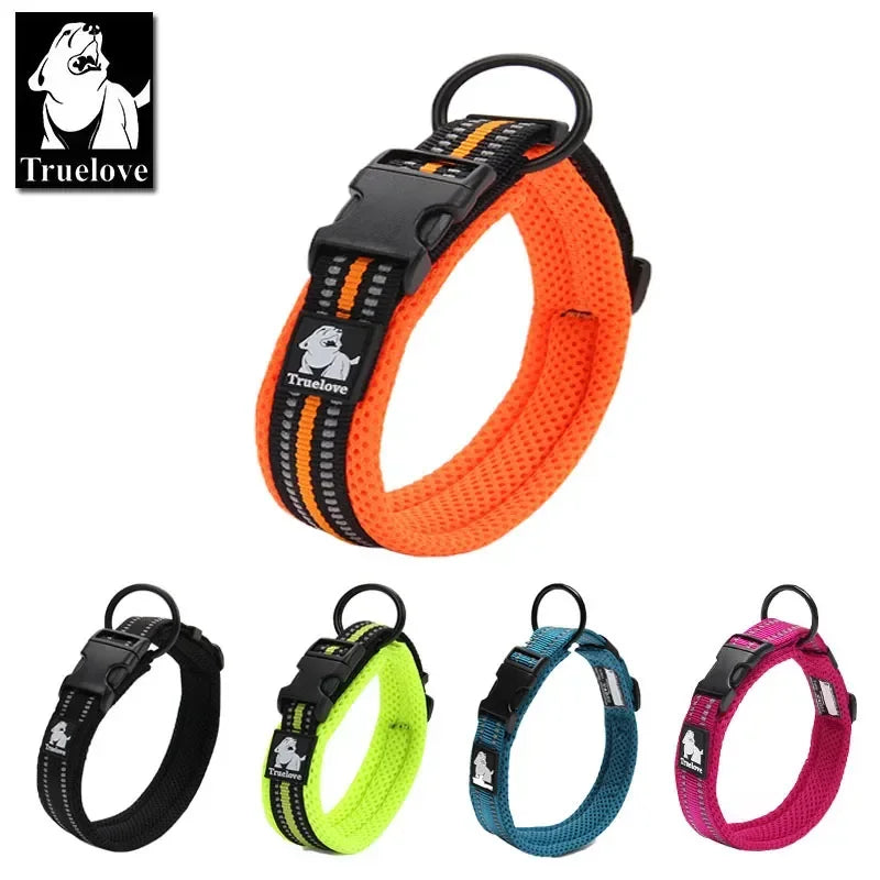 Adjustable Mesh Padded Pet Dog Collar