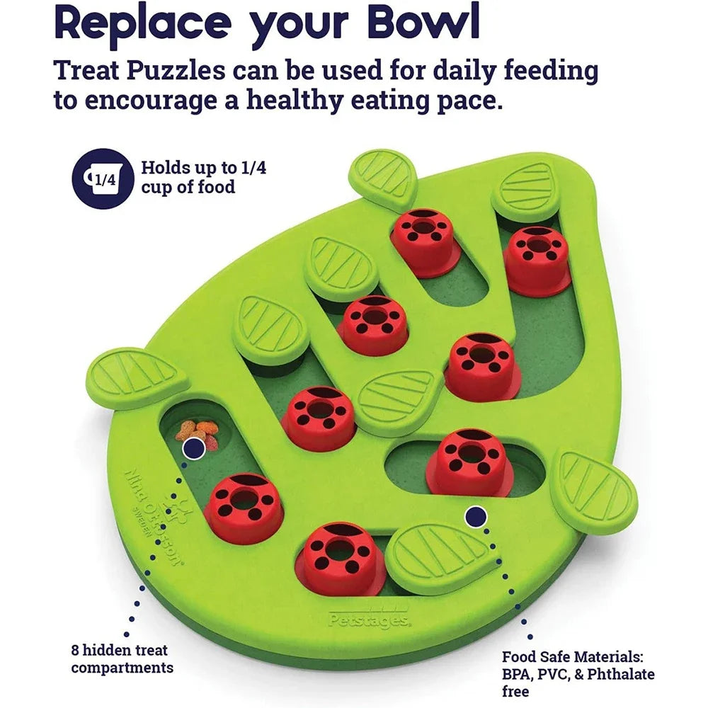 Interactive Cat Treat Puzzle Cat Toys