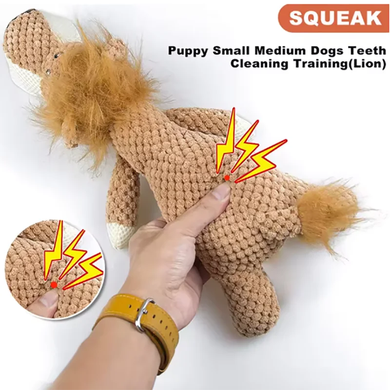 Large Bite-Resistant Sound Dog Toy