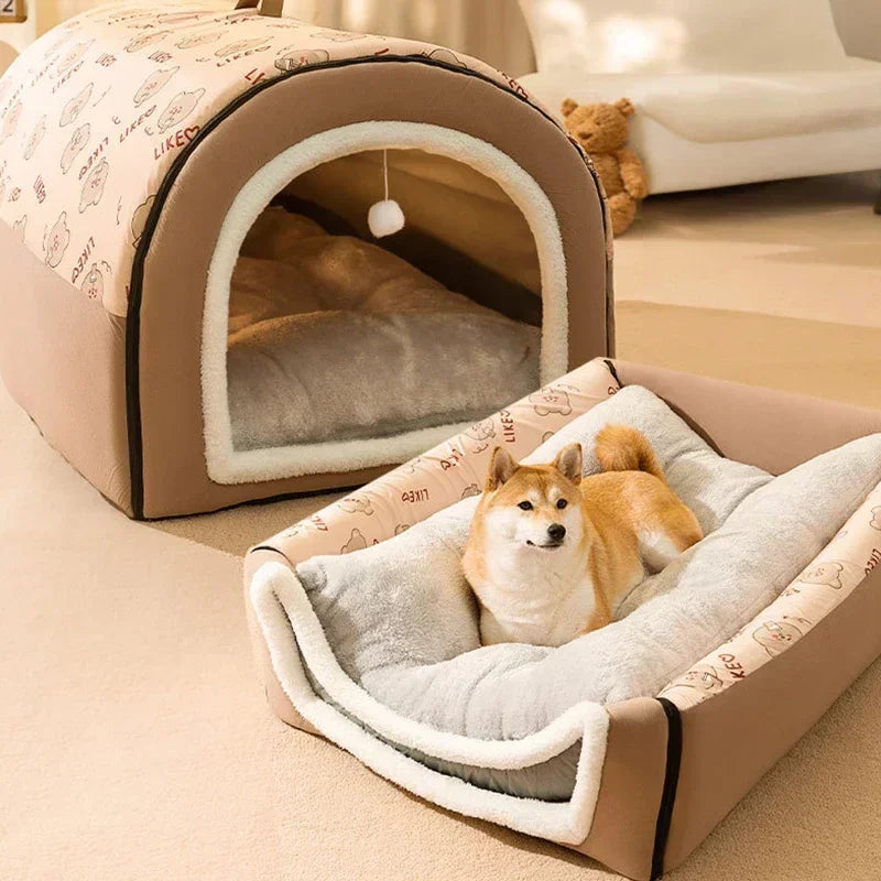 Winter Warm Dog Removable Pet Dog Bed
