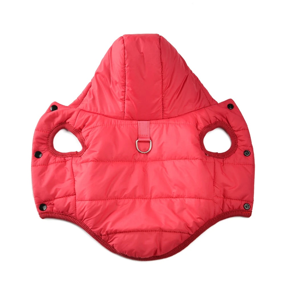 Warm Fleece Dog Coat Hoodie