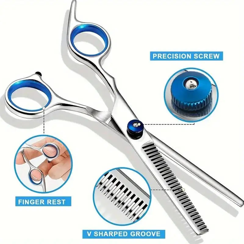 Ambidextrous Stainless Steel Dog Grooming Shears