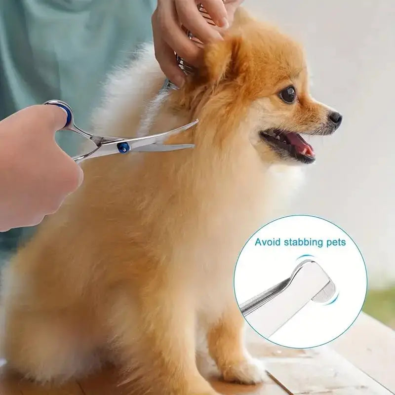 Ambidextrous Stainless Steel Dog Grooming Shears