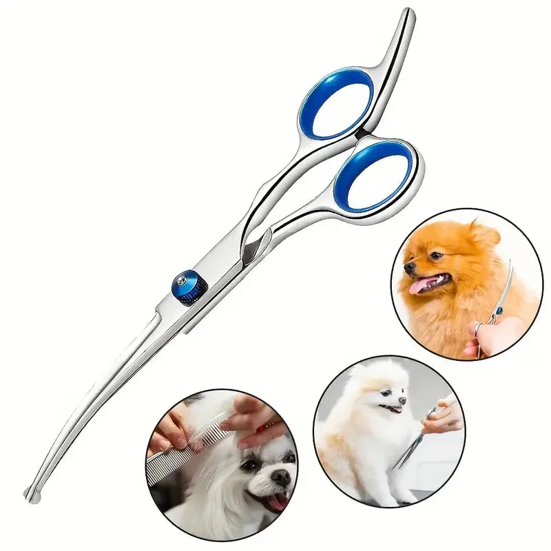 Ambidextrous Stainless Steel Dog Grooming Shears