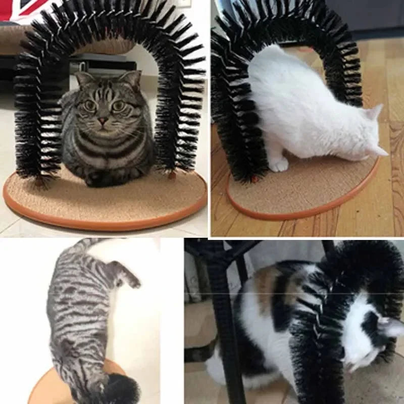 Cat Arch Self Groome Pamper Feline
