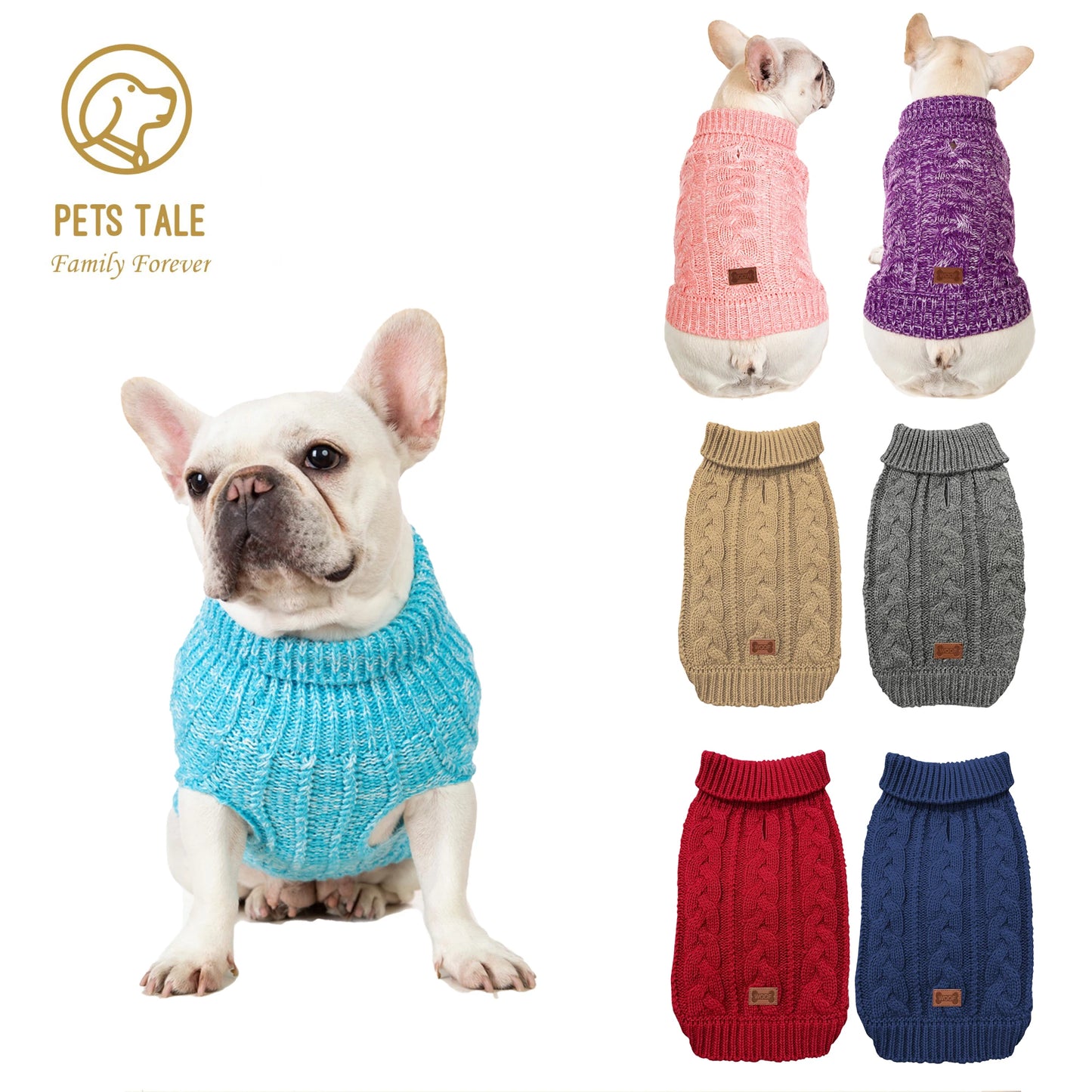 Cozy Knitted Pet Sweater