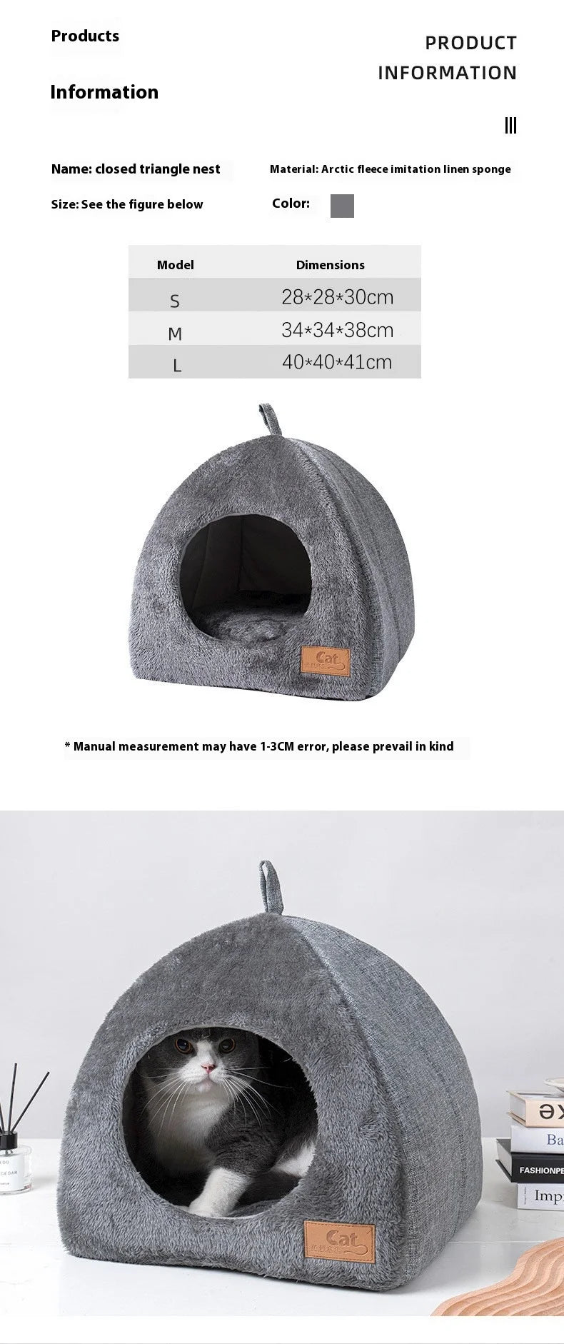 New Triangle Cat Nest