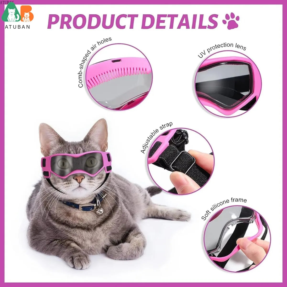 ATUBAN Cat Sunglasses