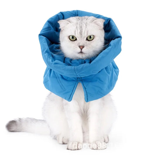 Cat Anti Lick Scarf Warm Elizabethan Collar