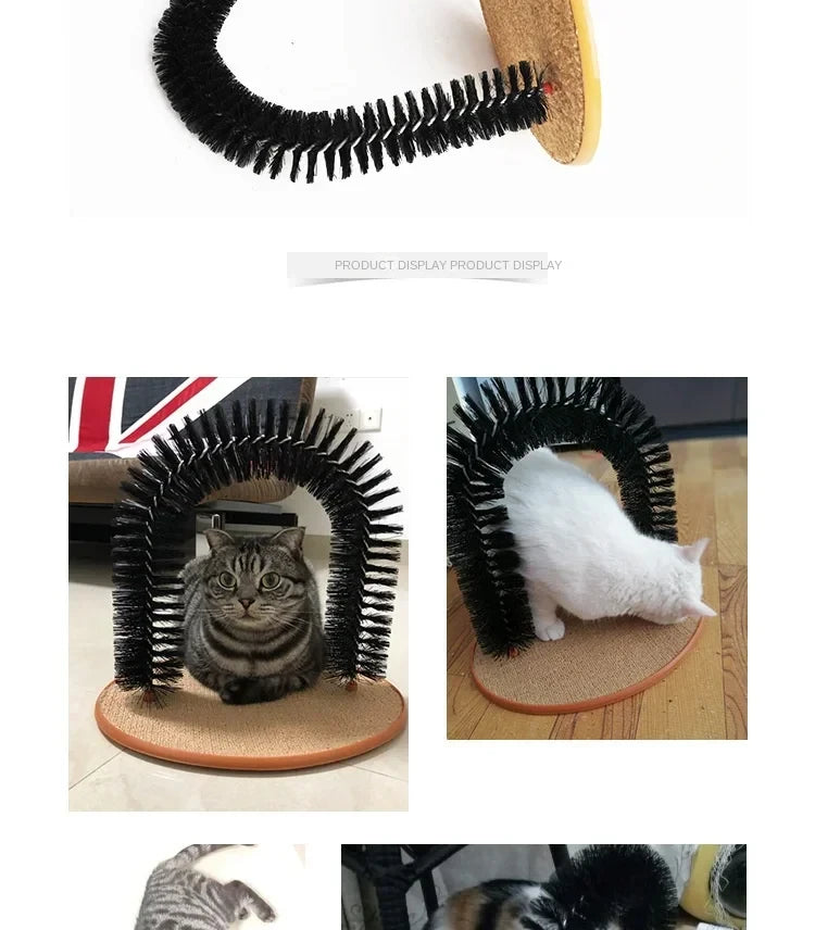 Cat Arch Self Groome Pamper Feline