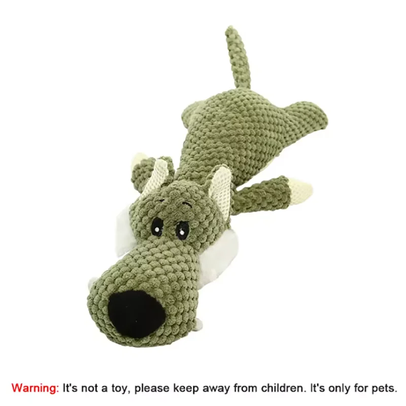 Large Bite-Resistant Sound Dog Toy