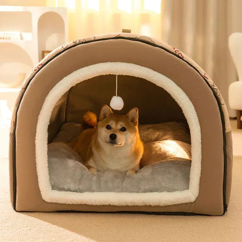 Winter Warm Dog Removable Pet Dog Bed