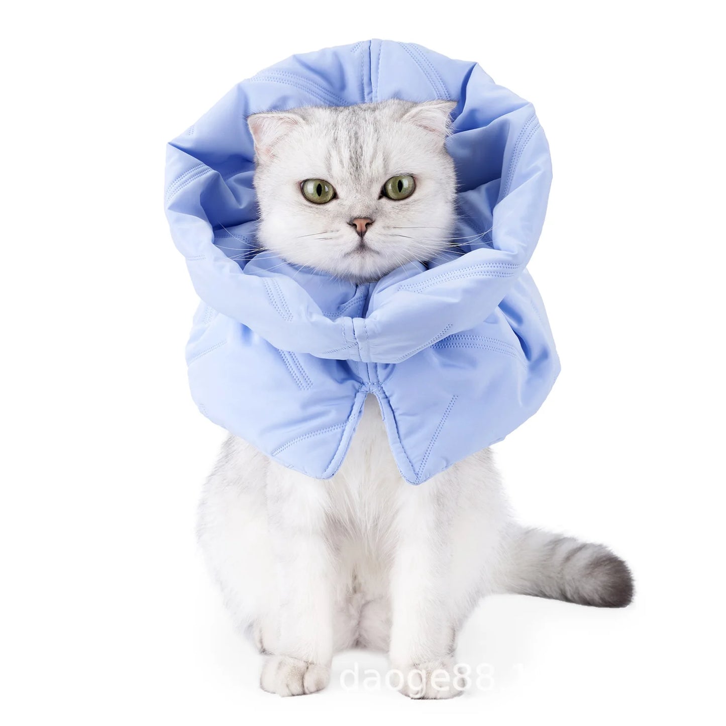 Cat Anti Lick Scarf Warm Elizabethan Collar
