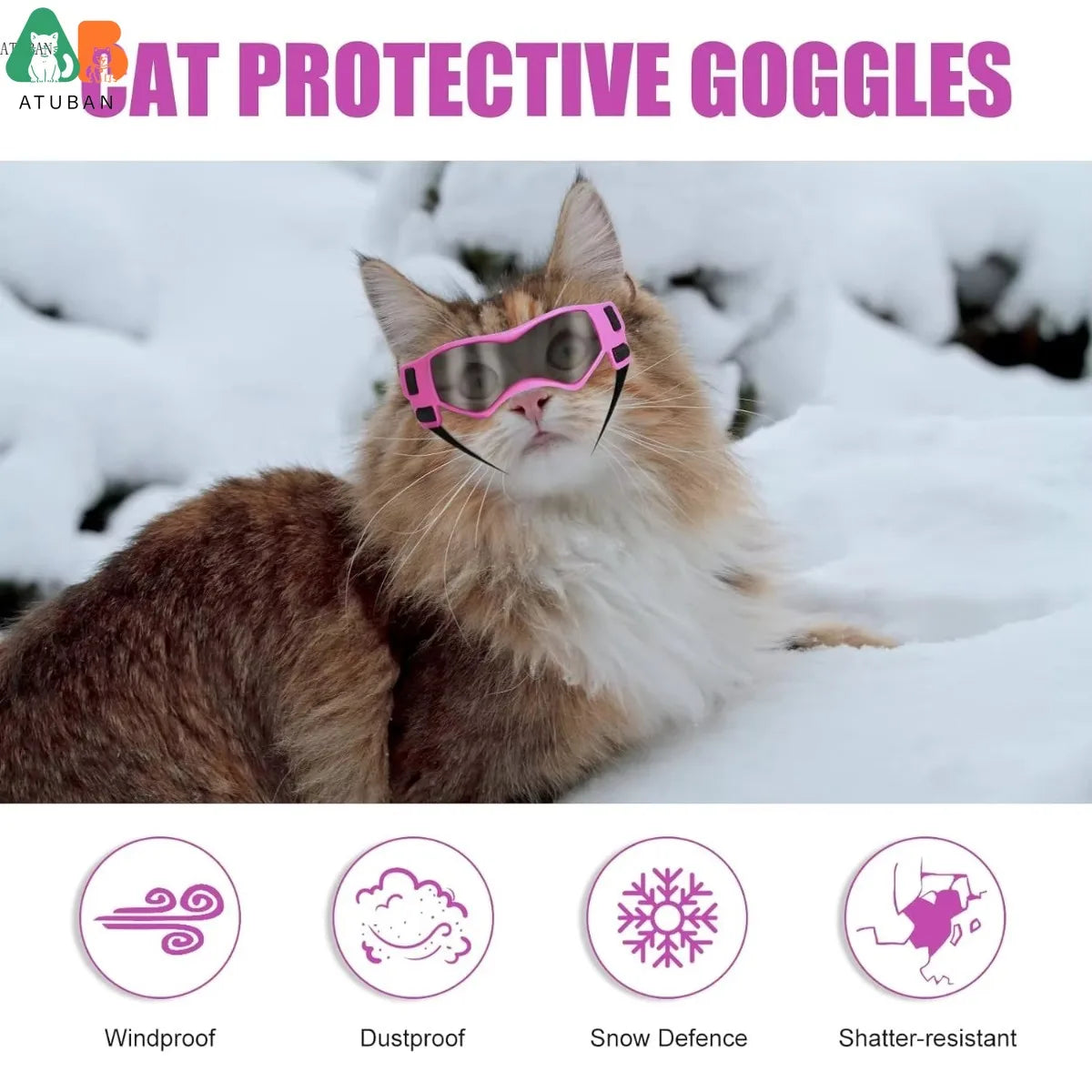 ATUBAN Cat Sunglasses