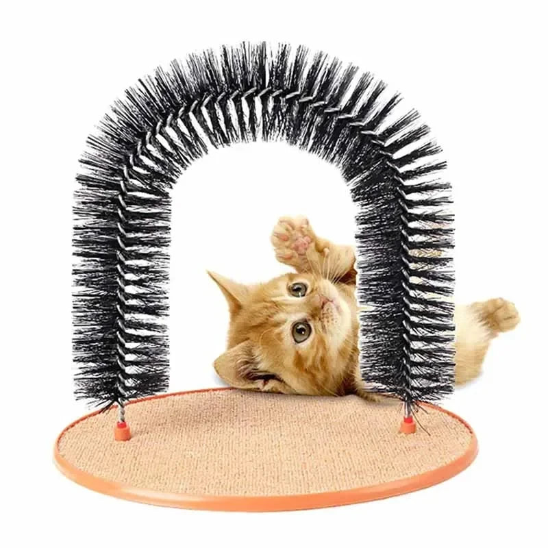 Cat Arch Self Groome Pamper Feline