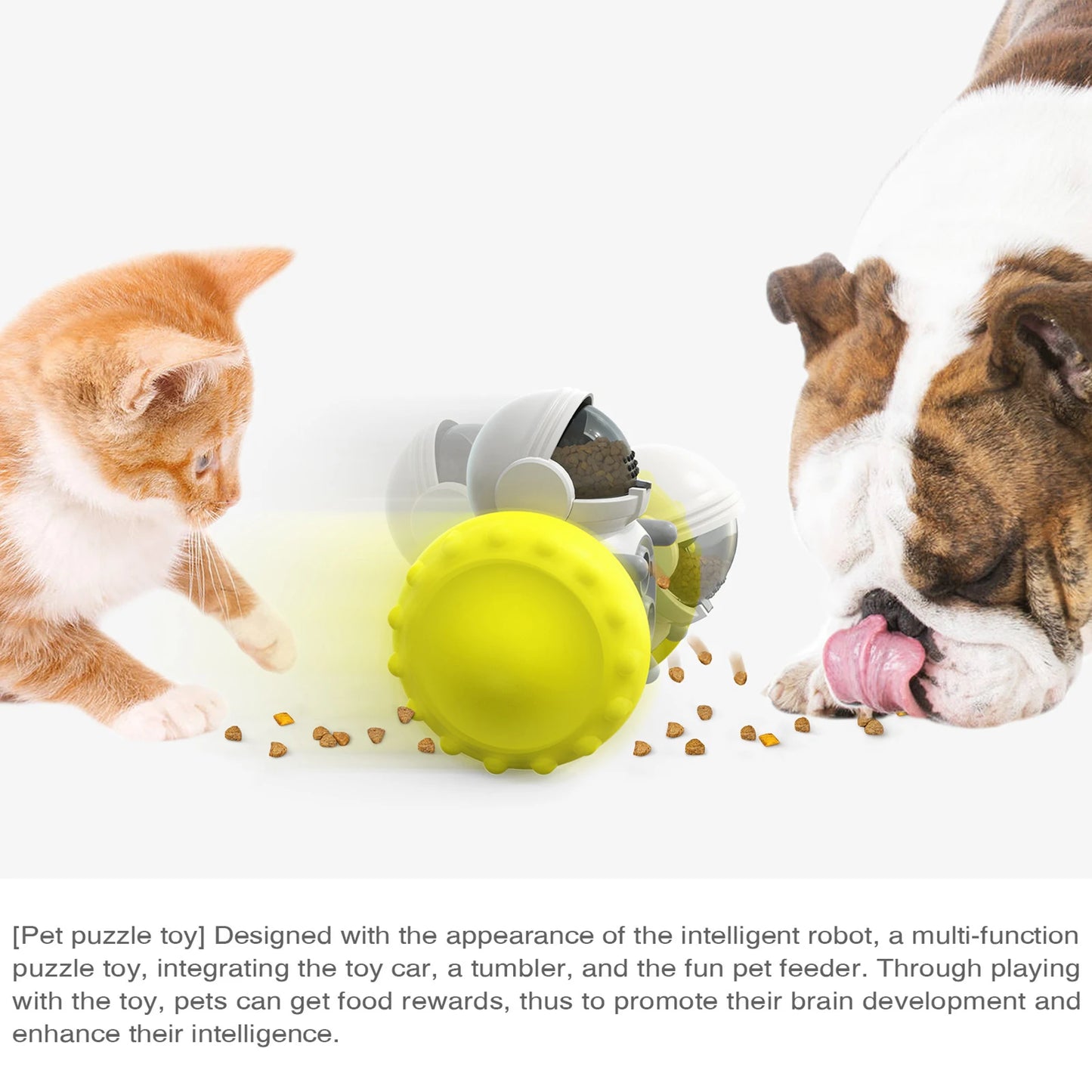 Pet Balance Car Slow Feeder Toy