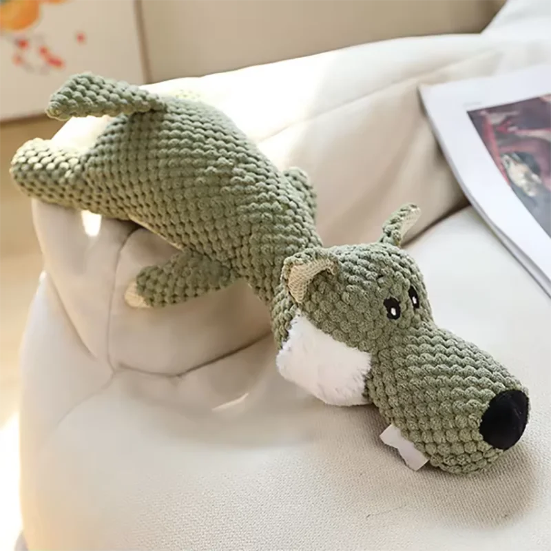 Large Bite-Resistant Sound Dog Toy