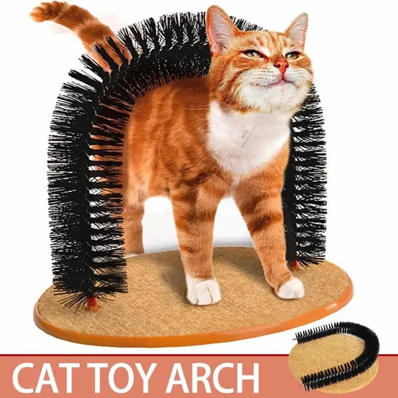 Cat Arch Self Groome Pamper Feline
