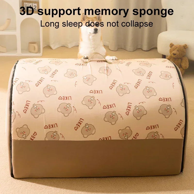 Winter Warm Dog Removable Pet Dog Bed