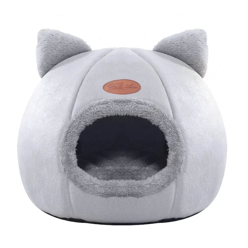 Deep Sleep Comfort In Winter Cat Bed