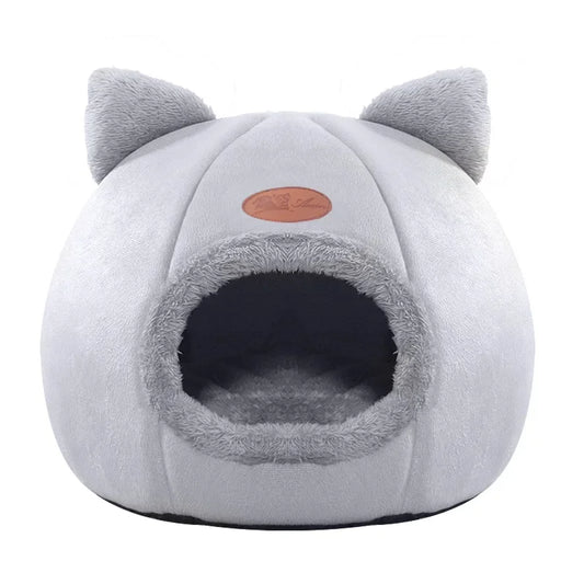 Deep Sleep Comfort In Winter Cat Bed