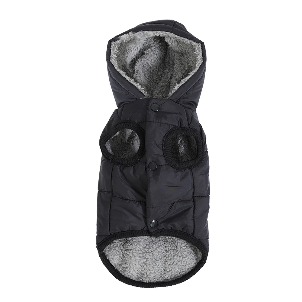 Warm Fleece Dog Coat Hoodie