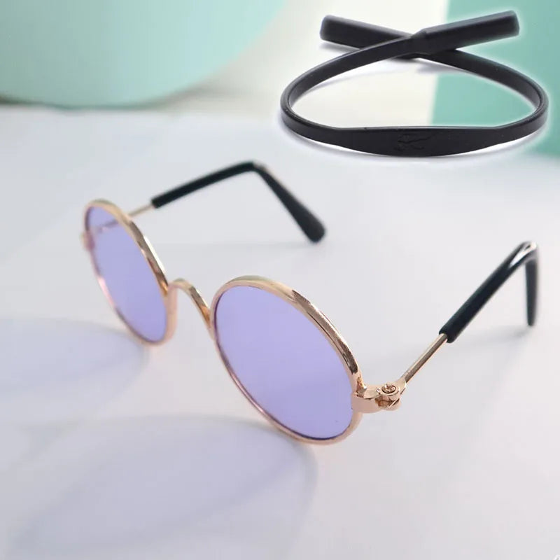 Round Metal Cat Classic Retro Sunglasses