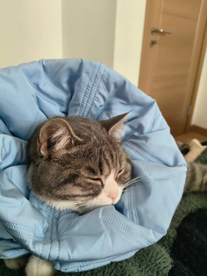 Cat Anti Lick Scarf Warm Elizabethan Collar