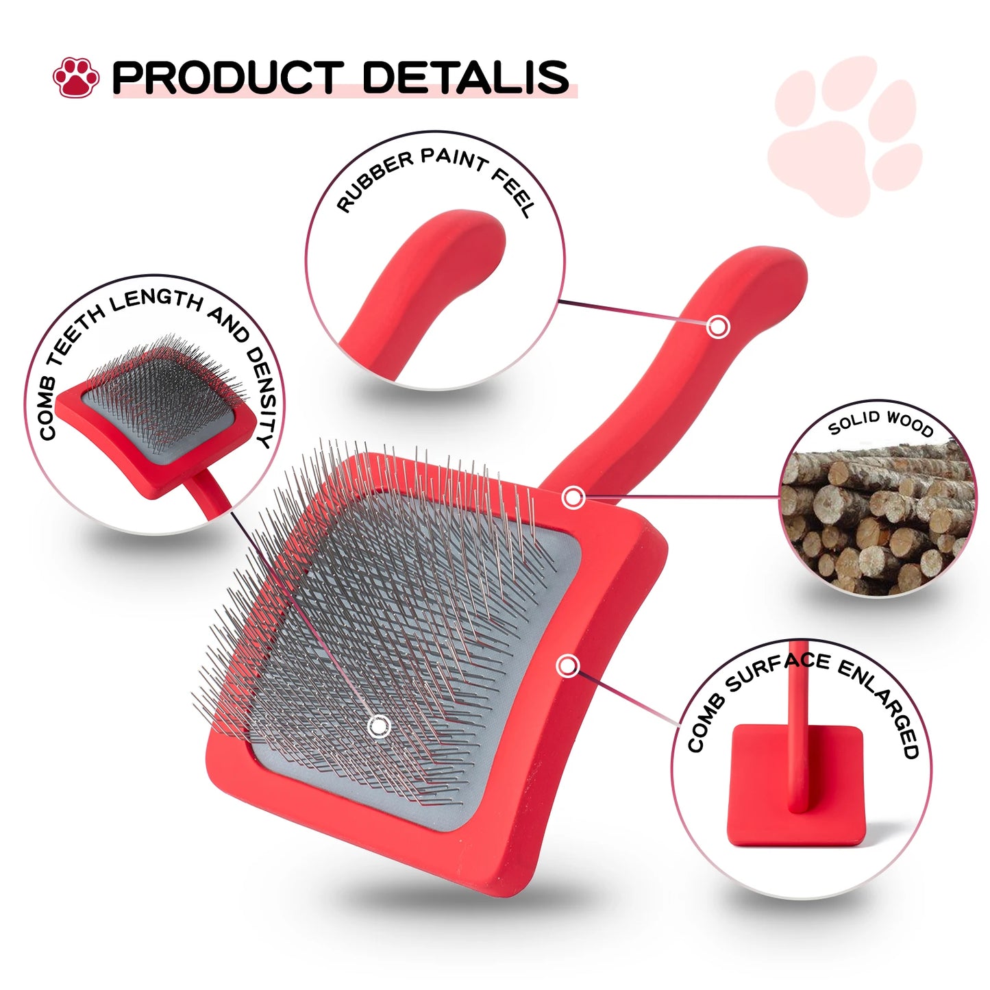 Professional Pet Dog Slicker Brush