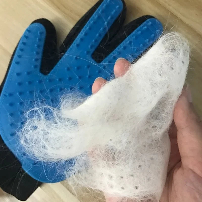 Pet Hair Removal Grooming Gloves
